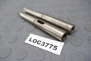 #2 TO #1 MT,  MORSE TAPER SLEEVE, EXTENSION LOT OF 2 LOC3775 - Picture 1 of 5