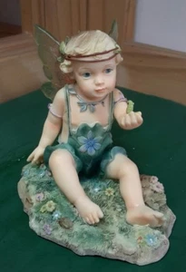 FAERIE GLEN HADAS ELFEN FEES FATA FAIRY BABY TERRAVEN BOMBONIERE NO LES ALPES - Picture 1 of 7
