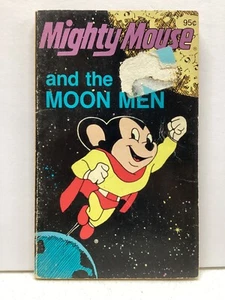 1980 Mighty Mouse and the Moon Men Softcover Hannah-Barbera Vintage - Picture 1 of 4