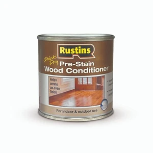 Rustins Pre Stain Wood Conditioner 250ml/500ml helps create an even finish. - Picture 1 of 12