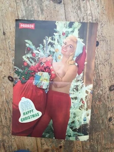 Parade Magazine Colour Centrefold Christmas Bambi May - Dec 1961 Glamour Retro - Picture 1 of 2