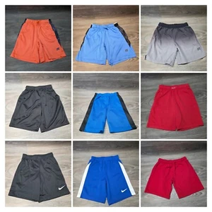 Boys Athletic Shorts Lot of 9 Size 6/7 Multicolor Russell Nike Performance Sport - Picture 1 of 21