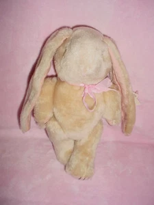 9,5 Haus Stoffe Plüschtier Stofftier Spielzeug Osterhase Hase - bewegliche Arme Bein - Bild 1 von 1