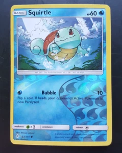 Squirtle - 33/214 - Unbroken Bonds Reverse Holo Common Pokemon TCG - EXC/LP - Picture 1 of 2
