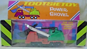 Tootsie Toy 1969 Power Shovel Vintage & Original MIB Die Cast Metal UNPUNCHED - Picture 1 of 5