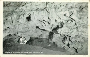 Meramec Caverns Sullivan Missouri MO Postcard - Picture 1 of 2