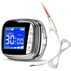 Red Light Laser Therapy Wrist Watch Device for Hypertension Rhinitis Cholesterol - Picture 1 of 12