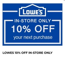 Lowe S Home Garden Coupons For Sale Ebay