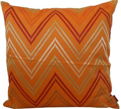 MISSONI HOME Kissenhülle Baumwollsatin bestickt Ökologische 40x40cm JAYLIN 591 - Bild 1 von 3