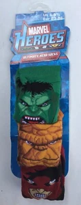 Boys 3 pack Socks with “Marvel Heroes” detail - Picture 1 of 1