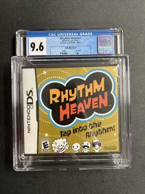 Rhythm Heaven Nintendo DS Sealed And Graded CGC 9.6 - Image 1 of 4