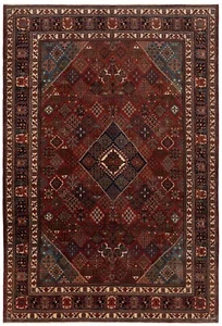 Meimeh Tapis Persan Fait Main 335x232 Cm - Fin, Orient, Tapis, Rouge - Bild 1 von 14