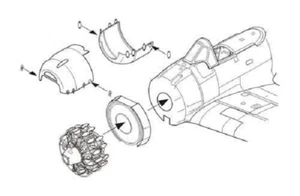 CMK Set in Resina A6M3 1/72 model 32 Zero - 7265 - Bild 1 von 1