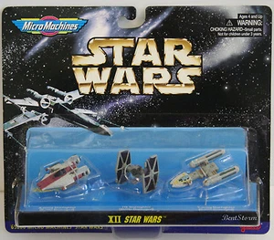 Star Wars 1997 Micro Machines 3 Pack w/ Stands Sealed 65860 Collection XII (12) - Picture 1 of 3