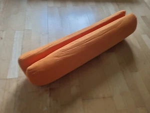 Bettrolle Comfortrolle Nackenrolle Kantenschutz Paidi 78cm - Orange - Bild 1 von 3