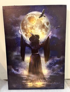 Halloween Water Witch LED Light Up Wall Decor 2024 By Ashland - Picture 1 of 16
