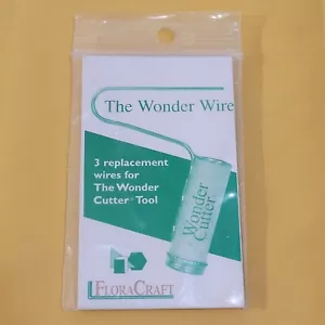 Flora Craft 604 Strumento Taglierina Stirolo Sostituzione Filo Wonder Confezione da 3 FloraCraft - Foto 1 di 2
