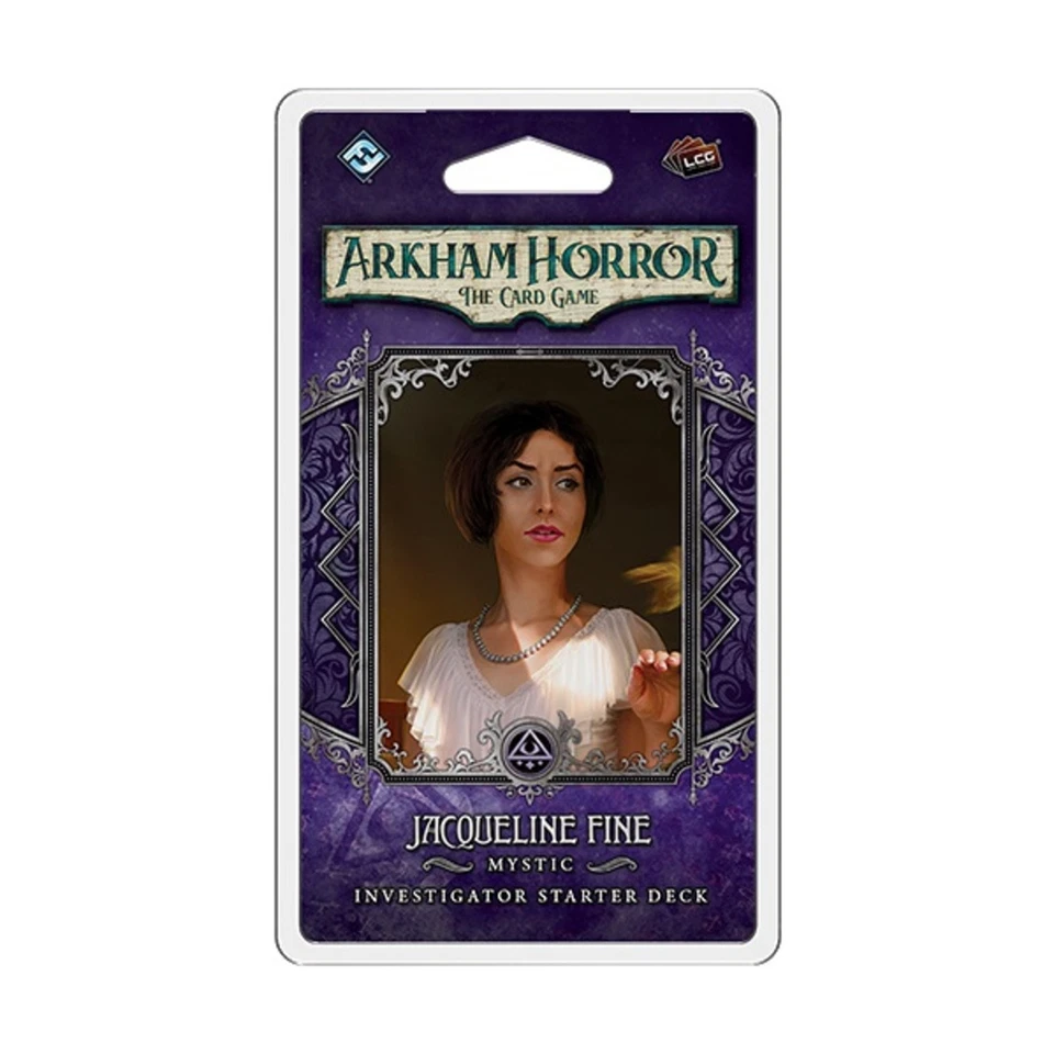 FFG Arkham Horror LCG Investigator Starter Deck - Jacqueline Fine New - Image 1 of 1