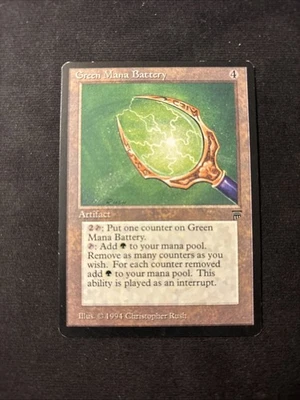 Green Mana Battery Legends Regular - Image 1 of 2