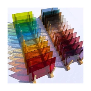 LITMIND Muted Rainbow Stained Glass Variety Pack - 24 Sheets - Picture 1 of 7