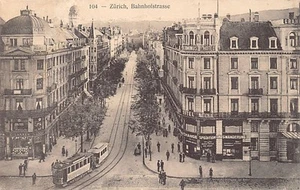 Schweiz - ZÜRICH - Bahnhofstrasse - Verlag Photo & Karten-Zentrale 104 - Picture 1 of 2