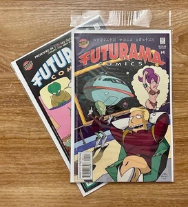 Lot (2) Futurama #4 und #5 BONGO COMICS Die Simpsons - Bild 1 von 5