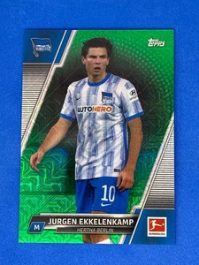 Juren Ekkelenkamp Topps Chrome Bundesliga 2022 Japan Parallel /99 Football Card - Picture 1 of 2