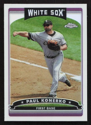 2006 Topps Chrome Paul Konerko Refractors #236 Card - Image 1 of 2