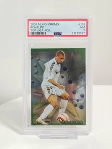 RONALDO NAZARIO - 2005 MUNDICROMO - #191 TOP LIGA-FOIL - PSA 7 Grading - Bild 1 von 5