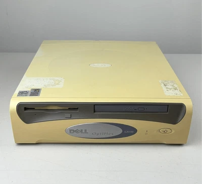 Vtg Dell Optiplex GX110 Desktop Computer DCP Pentium III Windows 7 512MB RAM HDD - Image 1 of 4