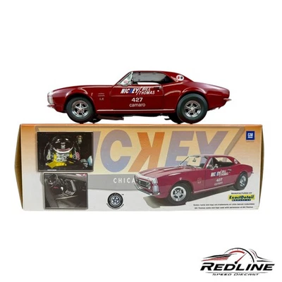 🇺🇸Exact Detail 1967 Nickey Camaro SS427 Bill Thomas Red COA 1:18 C3🇺🇸 - Image 1 of 4