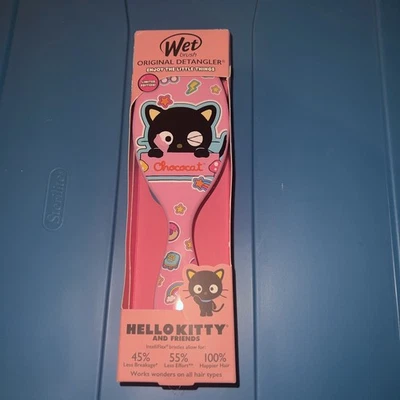 Novo! Escova de Cabelo Molhado Hello Kitty Chococat And Friends Detangler, Edição Limitada - Imagem 1 de 4