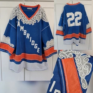 Camiseta We The Free People Talla M Stanley Gran Tamaño Encaje Cambridge Boho Nueva - Imagen 1 de 14