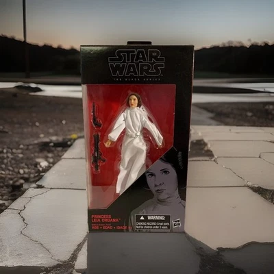 STAR WARS - LA SERIE NEGRA PRINCESA LEIA ORGANA #30 CAJA MENOR PLIEGUE/TOTALMENTE NUEVO Foto 1 de 4
