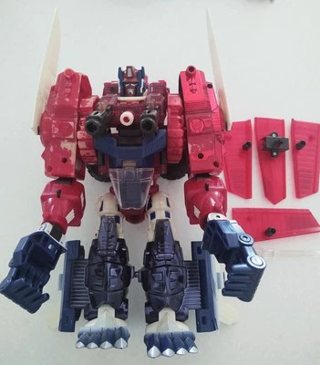 Transformers Beast Machines PRIMAL PRIME Leader Class 2000 "Paint Chipping* - Image 1 of 4