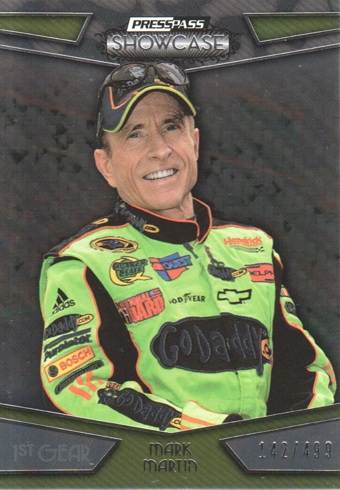 2010 Press Pass Showcase NASCAR Racing Trading Cards: Pick From List - Image 1 of 1
