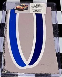 TY DILLON RACE USED COMPOSITE 2024 TEXAS #16 BEAVER STREET FISHING NASCAR TD11 - Bild 1 von 1