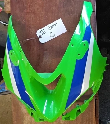 24 Kawasaki Ninja ZX-6R zx6r UPPER front cowl fairing cover 55028-0842 - Image 1 of 4