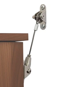 6 Sets Anti-Tip Furniture Anchors Baby Proofing Earthquake Straps Furniture Wall - Picture 1 of 9