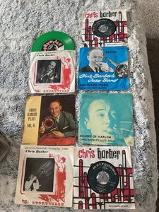 7 X Chris Barber Jazz Singles - Job Lot.7” Vinyls(1 Green Vinyl). - Picture 1 of 3