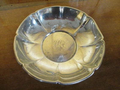 Antiguo cuenco Gorham de plata esterlina, de pie, plato de caramelo o nueces, cuenco Bon Bon Foto 1 de 4