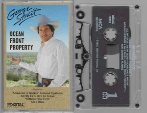 George Strait Ocean Front Property (Cassette, 1987 MCA) VG- VG+ - Picture 1 of 3