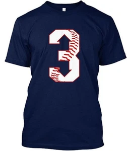 Camiseta de regalo divertida de béisbol 3 arriba abajo hecha en EE. UU. talla S a 5XL - Imagen 1 de 1