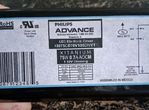 Philips Advance LED Elektronischer Treiber X1075C070V105DNY1 1-10V Dimmen - Bild 1 von 10