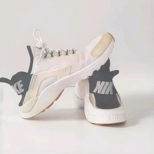 Scarpe da corsa Nike Air Huarache Run Ultra da donna taglia 8,5 bianche scarpe da ginnastica - Foto 1 di 10