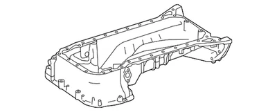 Cacerola de aceite original Mercedes-Benz 278-014-04-00 Foto 1 de 3