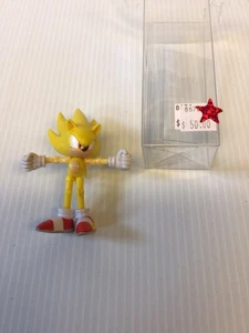 Jazwares Hedgehog Super Sonic bewegliche Actionfigur 3+" gelb SEGA artikuliert - Bild 1 von 5