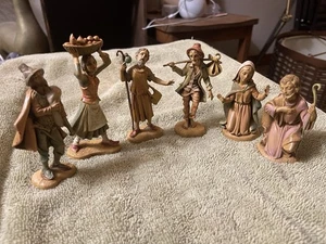 Vintage Fontanini Depose Italien Krippe sechs (6) Figuren - Bild 1 von 20