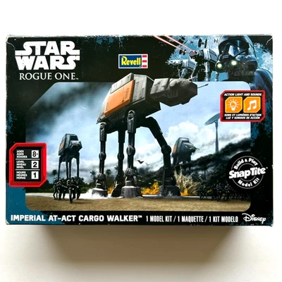 Star Wars Rogue ONE At-Act Cargo Walker Snap-Tite Model Kit by Revell (2016) NEW - Image 1 of 4