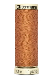 Confezione da 6 - Gutermann Sew-All Thread 110yd-Arancione Bruciato - 100P-461 - Foto 1 di 1